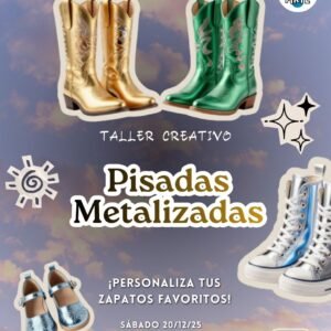 👢Pisadas metalizadas👠